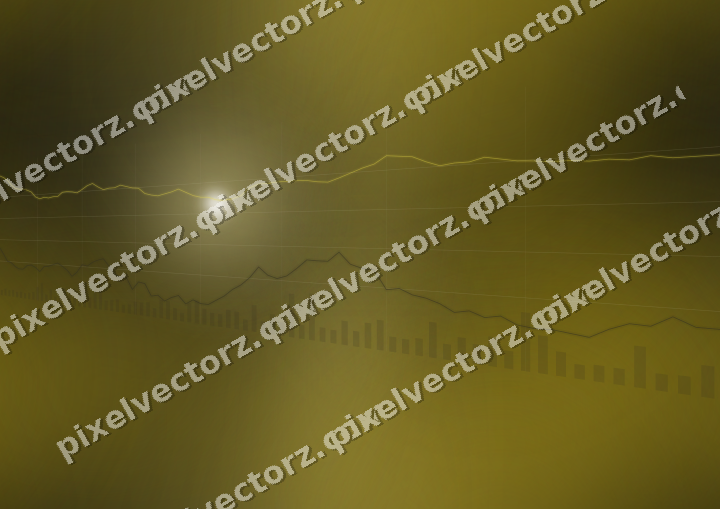 Nahtloser Neon Diagramm Hintergrund in Bernstein und Gelb