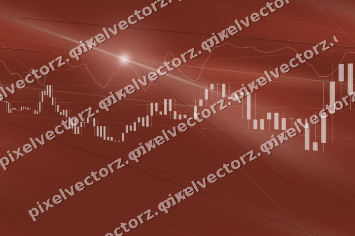 Nahtloser Neon Diagramm Hintergrund in Rot und Orange