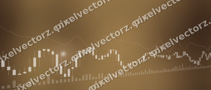 Nahtloser Neon Diagramm Hintergrund in Orange und Bernstein