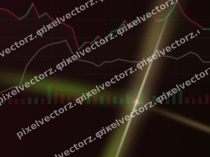 Leuchtender Neon Diagramm Hintergrund in Limette und Rosa
