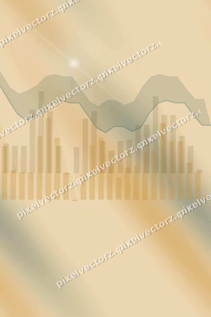Nahtloser Pastell Diagramm Hintergrund in Bernstein und Dunkelpetrol