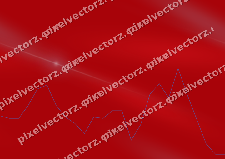 Nahtloser Neon Diagramm Hintergrund in Blau und Rot