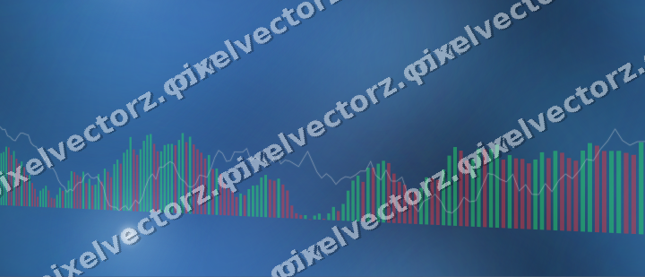 Nahtloser Neon Diagramm Hintergrund in Türkis und Blau