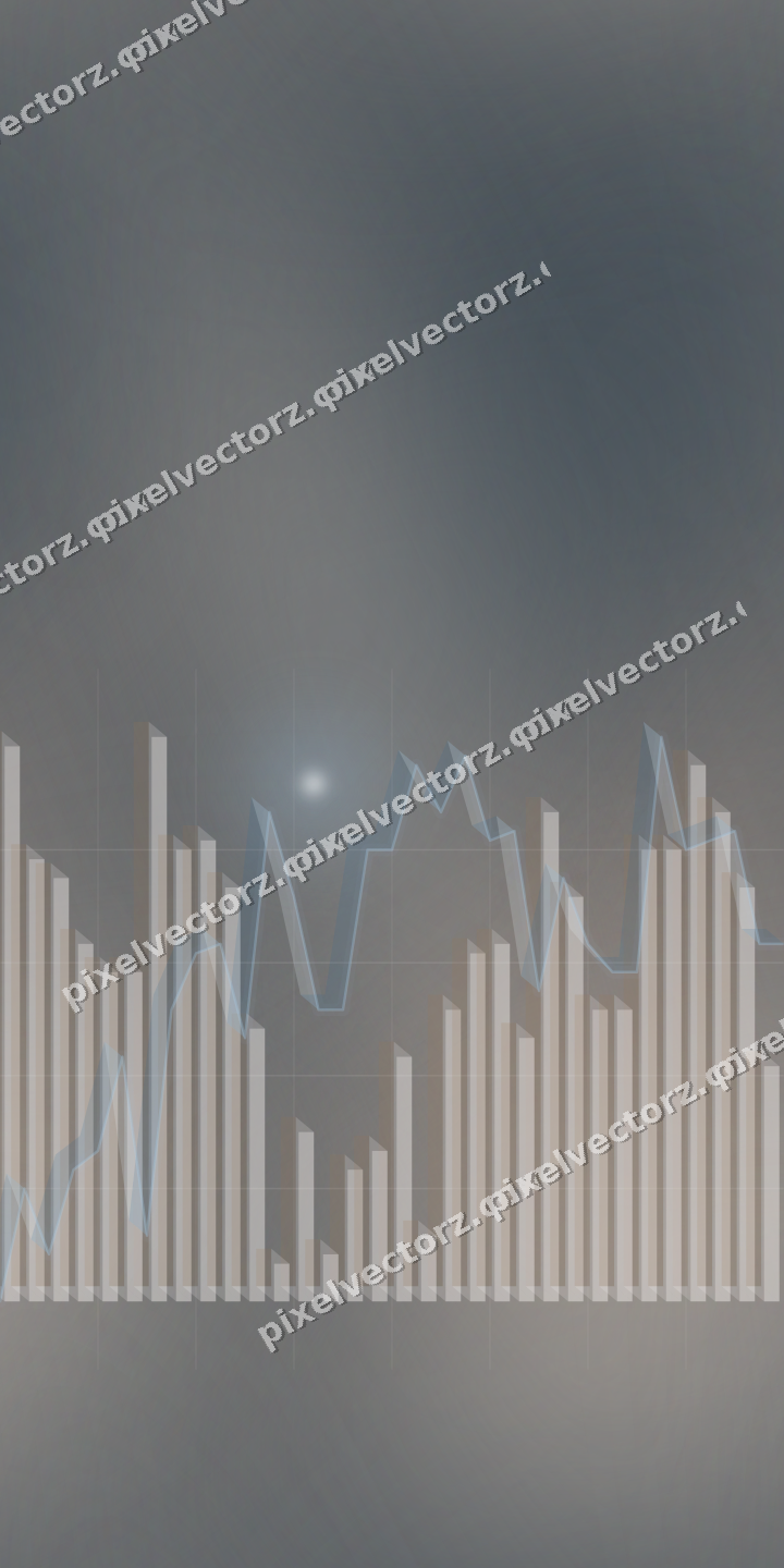 Nahtloser Neon Diagramm Hintergrund in Blau und Orange