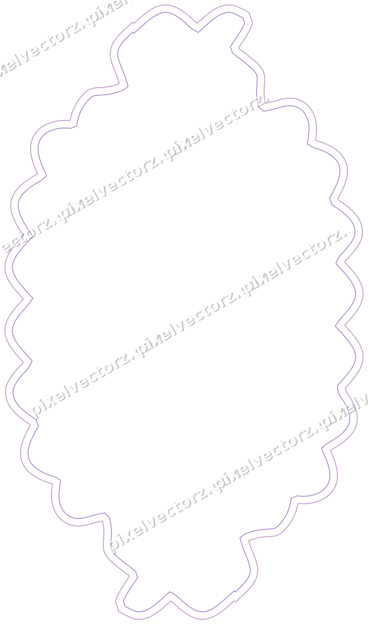 Dekorativer Zierrahmen in Violett und Blau mit Tafel