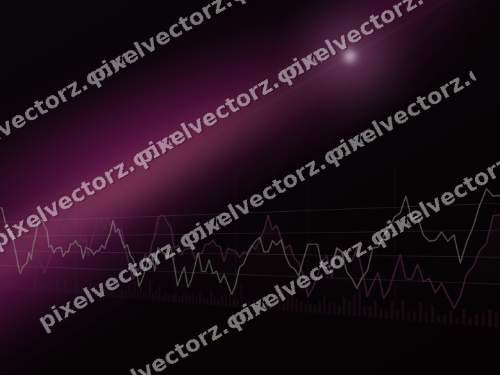 Leuchtender Neon Diagramm Hintergrund in Magenta und Limette