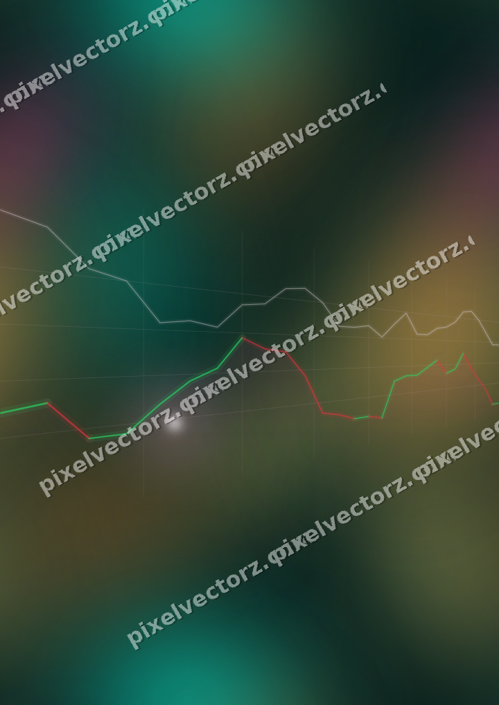 Nahtloser Neon Diagramm Hintergrund in Rosa und Orange