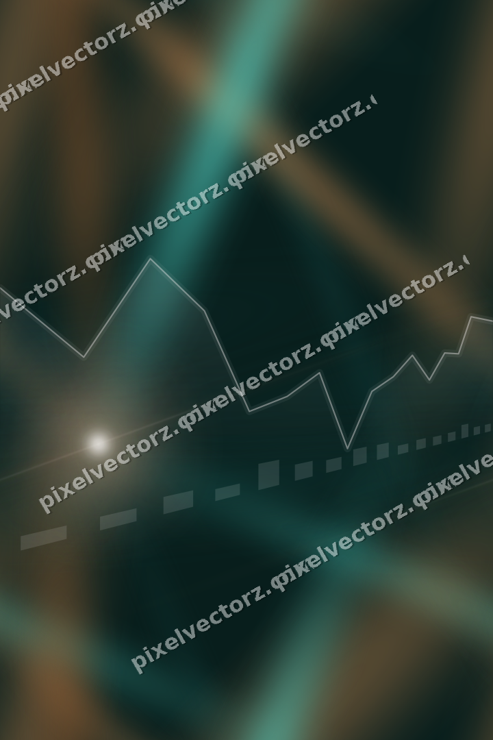 Nahtloser Neon Diagramm Hintergrund in Orange und Petrol