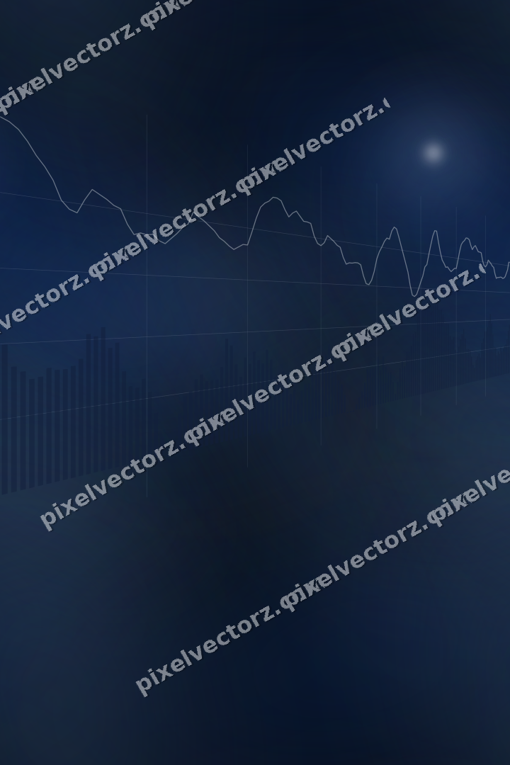 Nahtloser Neon Diagramm Hintergrund in Blau