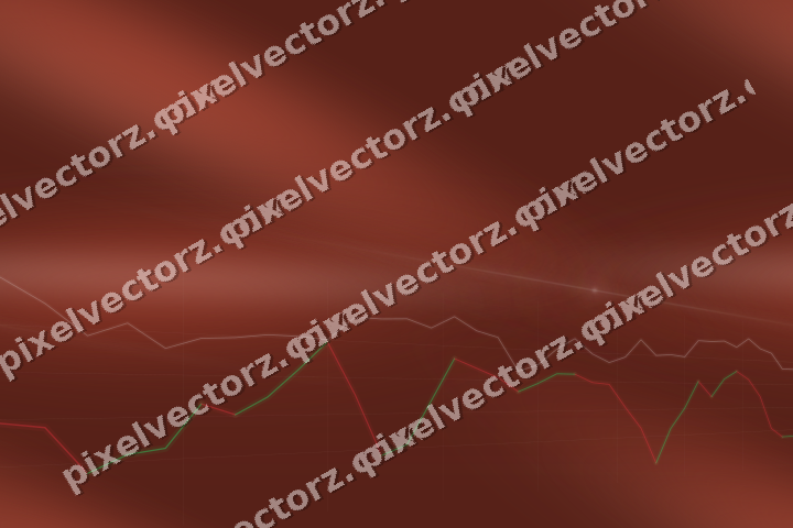 Nahtloser Neon Diagramm Hintergrund in Rot und Orange