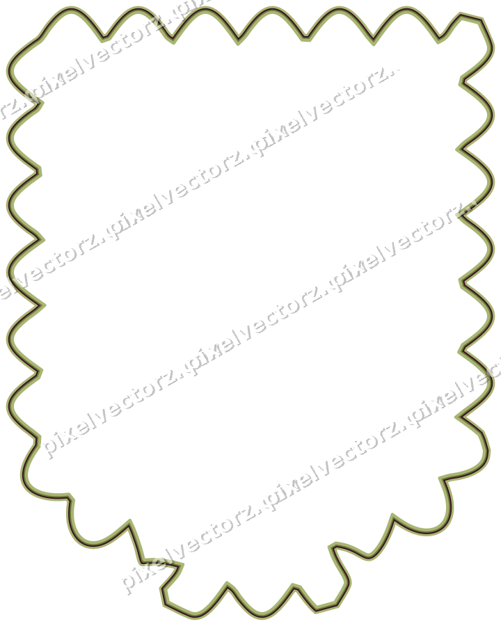 Dekorativer Zierrahmen in Limette und Rosa mit Tafel und Lappenrand