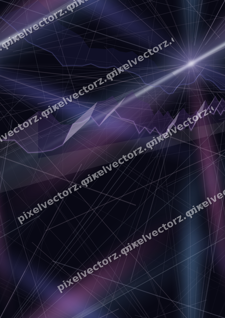 Nahtloser Neon Diagramm Hintergrund in Violett und Blau