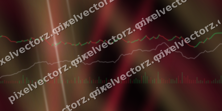 Nahtloser Neon Diagramm Hintergrund in Rosa und Rot