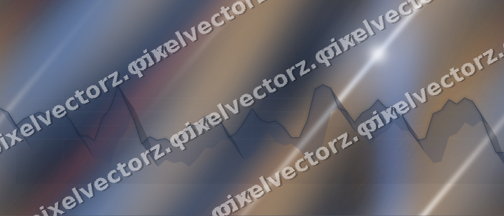 Nahtloser Neon Diagramm Hintergrund in Blau und Rot