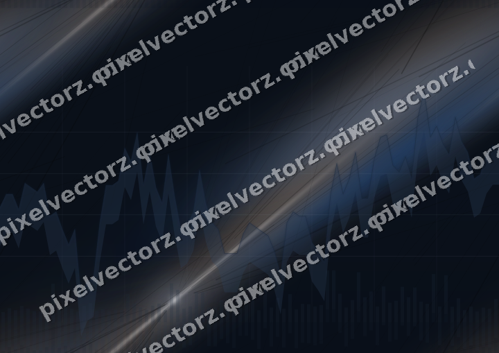 Nahtloser Neon Diagramm Hintergrund in Blau und Orange