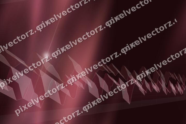 Nahtloser Neon Diagramm Hintergrund in Rosa und Rot