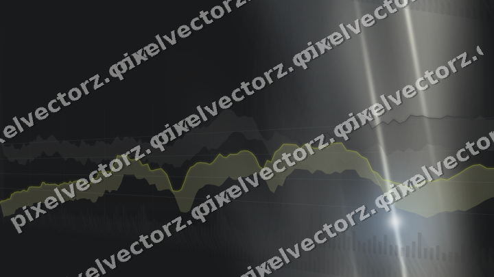 Nahtloser Neon Diagramm Hintergrund in Gelb und Grau
