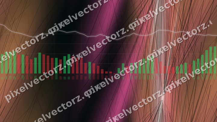 Nahtloser Neon Diagramm Hintergrund in Rosa und Türkis