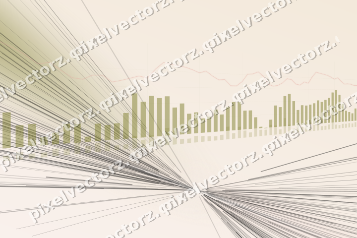 Zarter Pastell Diagramm Hintergrund in Gelb und Rot