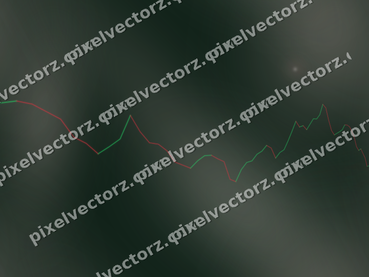 Nahtloser Neon Diagramm Hintergrund in Rot und Dunkelgrün