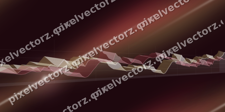 Nahtloser Neon Diagramm Hintergrund in Rosa und Bernstein