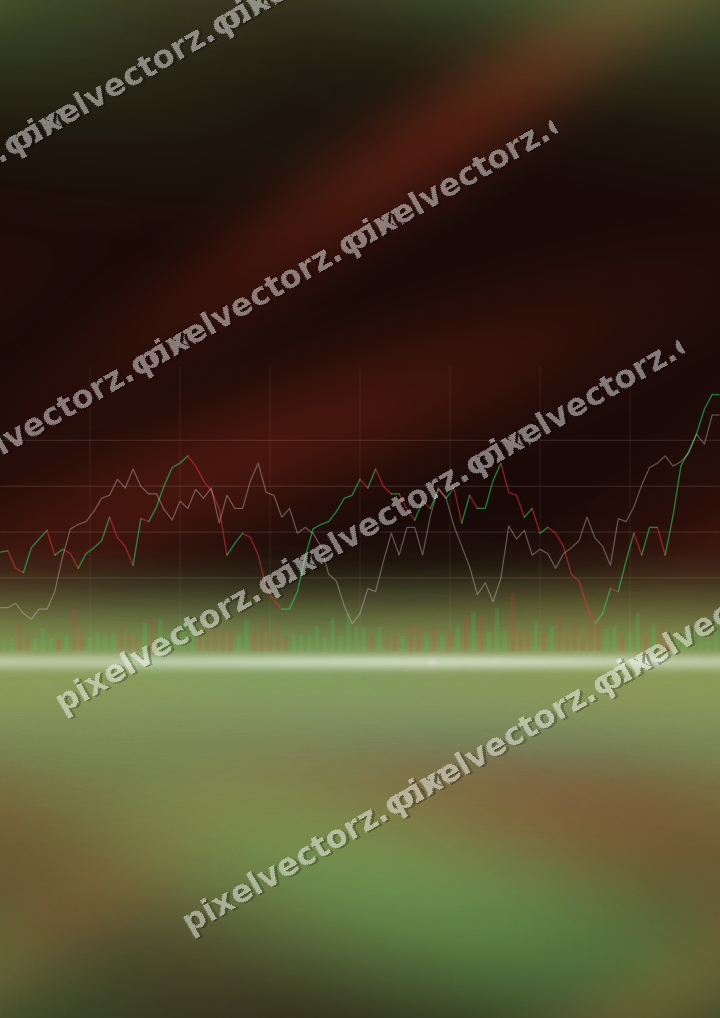 Nahtloser Neon Diagramm Hintergrund in Rot und Orange
