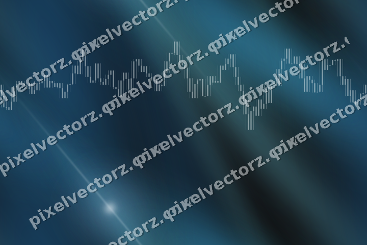 Nahtloser Neon Diagramm Hintergrund in Blau und Petrol