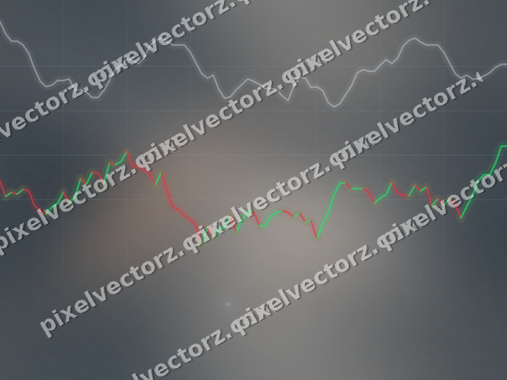 Nahtloser Neon Diagramm Hintergrund in Blau und Orange
