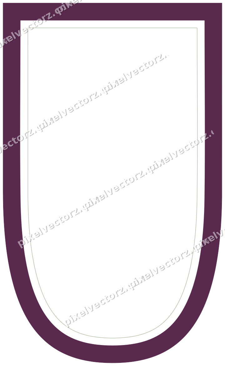 Dekorativer Zierrahmen in Dunkelmagenta und Limette mit Wappen