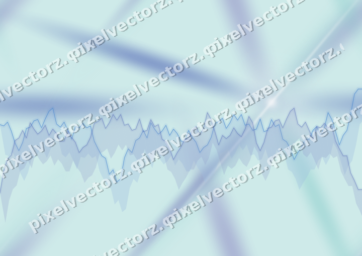 Nahtloser Pastell Diagramm Hintergrund in Blau und Türkis