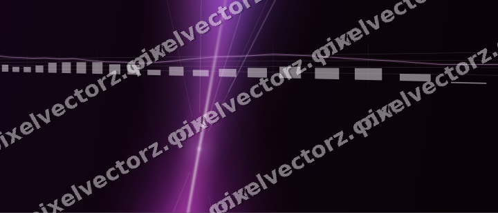 Leuchtender Neon Diagramm Hintergrund in Violett und Blau
