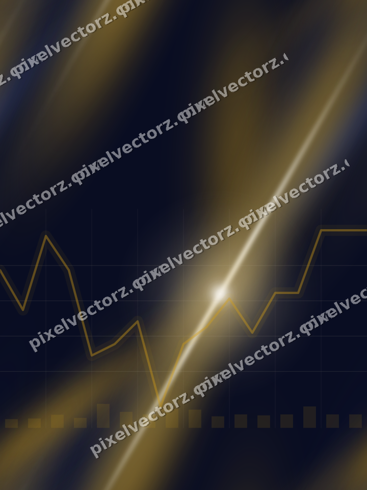 Nahtloser Neon Diagramm Hintergrund in Bernstein und Blau