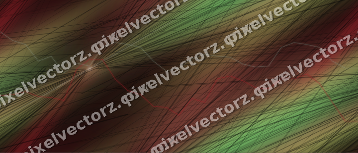 Nahtloser Neon Diagramm Hintergrund in Rot und Grün