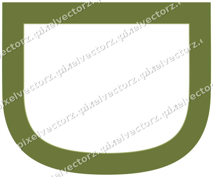 Dekorativer Zierrahmen in Limette und Rosa mit Wappen und Volles Band