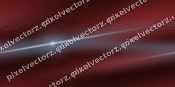 Nahtloser Neon Diagramm Hintergrund in Blau und Rot