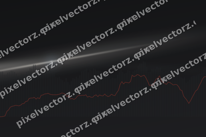 Leuchtender Neon Diagramm Hintergrund in Rot und Blassbernstein