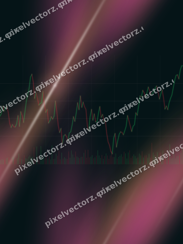 Nahtloser Neon Diagramm Hintergrund in Rosa und Türkis