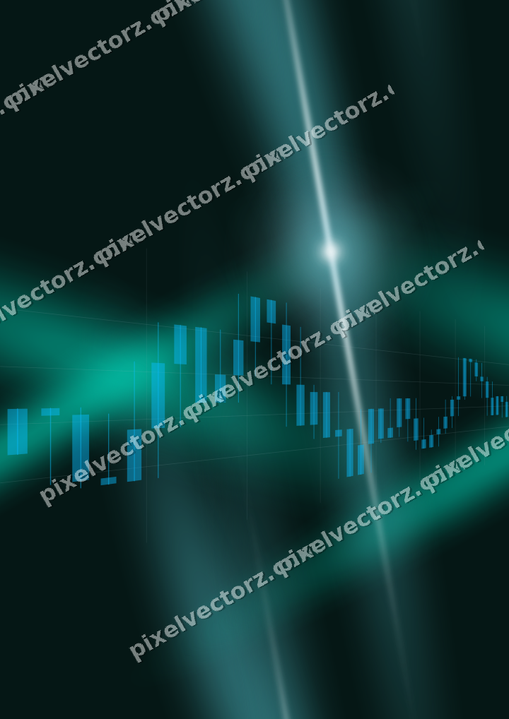 Nahtloser Neon Diagramm Hintergrund in Türkis und Petrol
