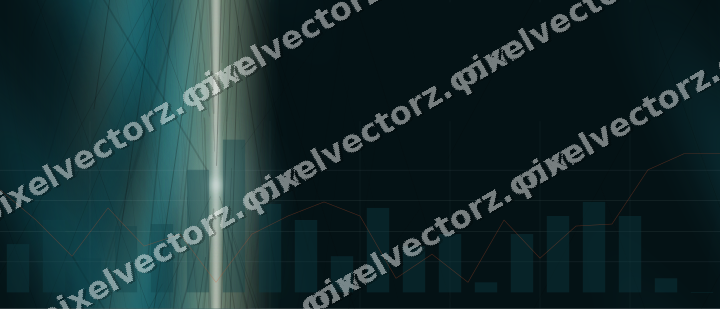 Nahtloser Neon Diagramm Hintergrund in Petrol und Orange