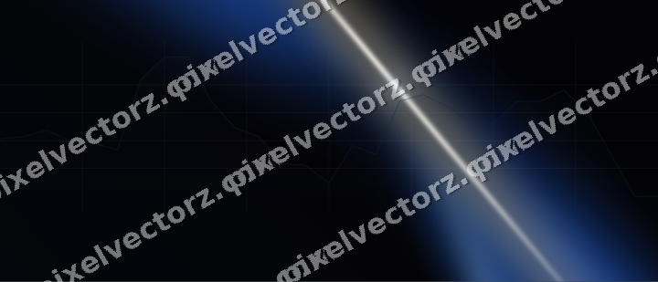 Leuchtender Neon Diagramm Hintergrund in Blau und Bernstein