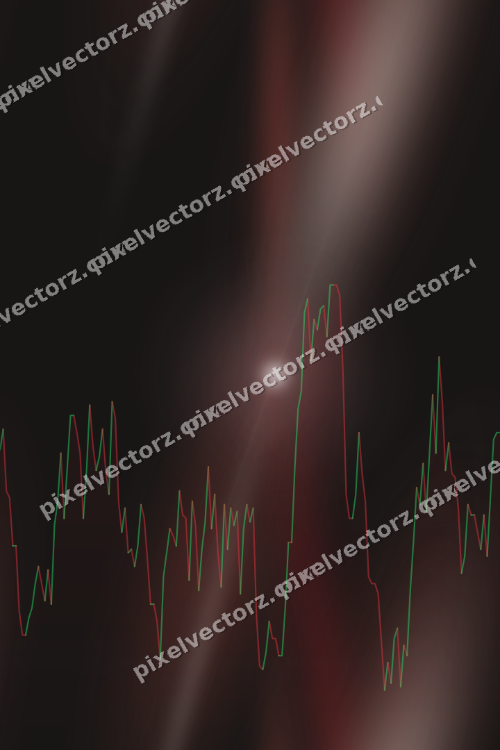 Nahtloser Neon Diagramm Hintergrund in Rot und Blassbernstein