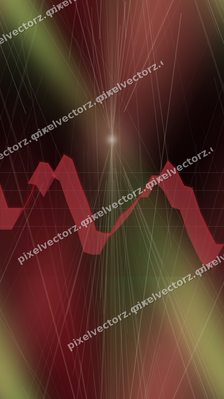 Nahtloser Neon Diagramm Hintergrund in Rot und Grün