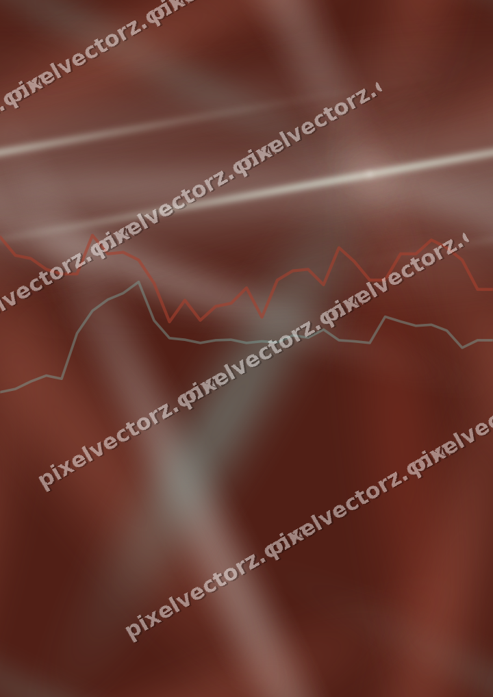 Nahtloser Neon Diagramm Hintergrund in Rot und Orange