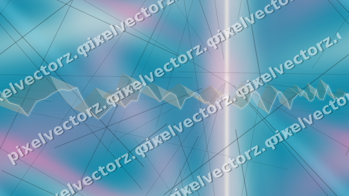 Nahtloser Neon Diagramm Hintergrund in Rosa und Türkis