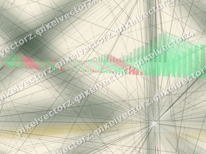 Nahtloser Pastell Diagramm Hintergrund in Dunkelgrün und Bernstein