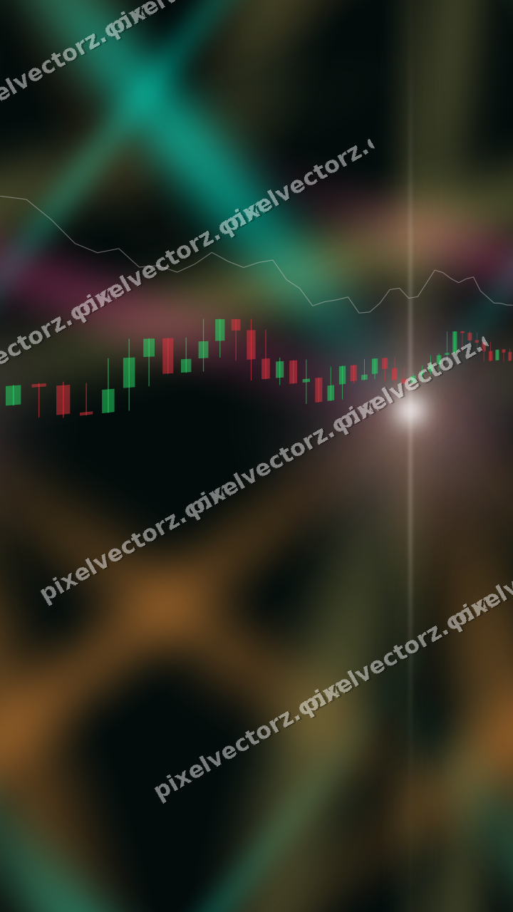 Nahtloser Neon Diagramm Hintergrund in Rosa und Orange