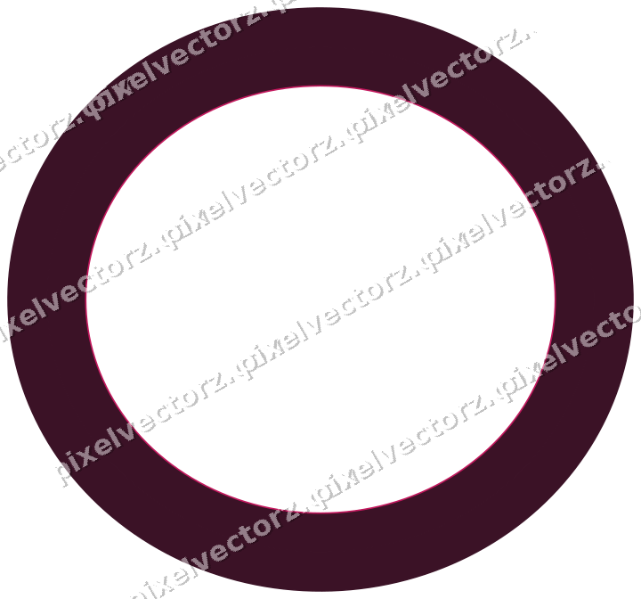 Dekorativer Zierrahmen in Limette und Rosa mit Oval und Volles Band