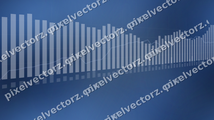 Nahtloser Neon Diagramm Hintergrund in Blau