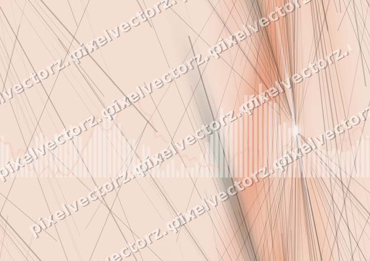 Nahtloser Pastell Diagramm Hintergrund in Orange und Petrol