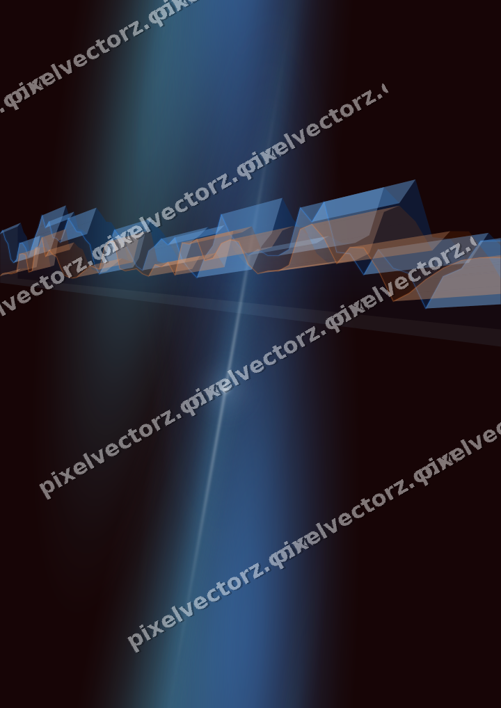 Nahtloser Neon Diagramm Hintergrund in Blau und Rot